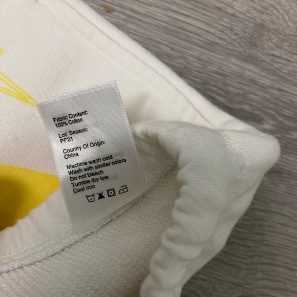 NEW R13 GRAFFITI DROP SWEATPANT. Size small - Picture 6 of 12